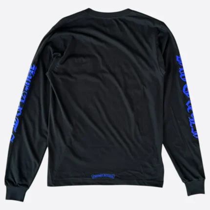 Chrome hearts matty boy black neck logo longsleeve t-shirt