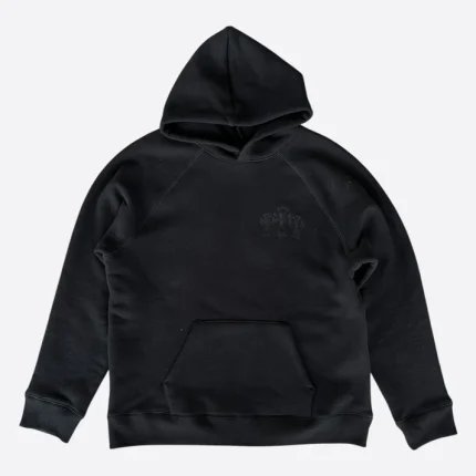 Chrome hearts matty boy black triple cross CH logo embroidered hoodie