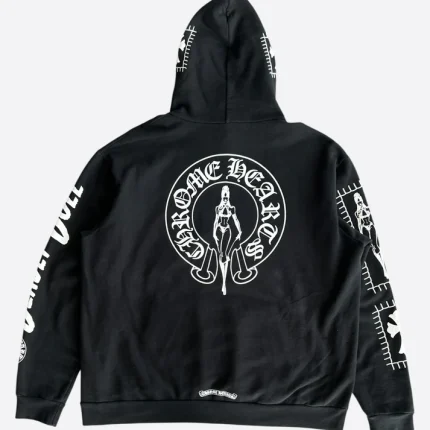 Chrome hearts matty boy deadly doll black hoodie