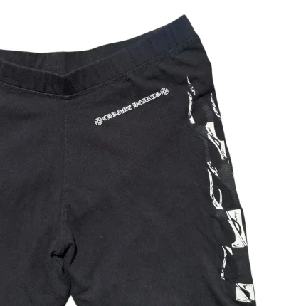 Chrome hearts matty boy flame sweat shorts