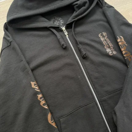 Chrome Hearts 1988 Brown Glitter Sweatsuit