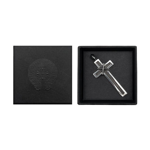 Chrome Hearts 925 Silver Mapplethorpe Cross Pendant (2) Chrome Hearts 925 Silver Mapplethorpe Cross Pendant