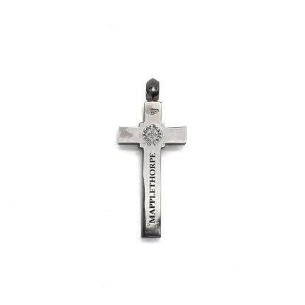 Chrome Hearts 925 Silver Mapplethorpe Cross Pendant