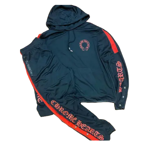 Chrome Hearts Blue Tracksuit Chrome Hearts Blue Tracksuit