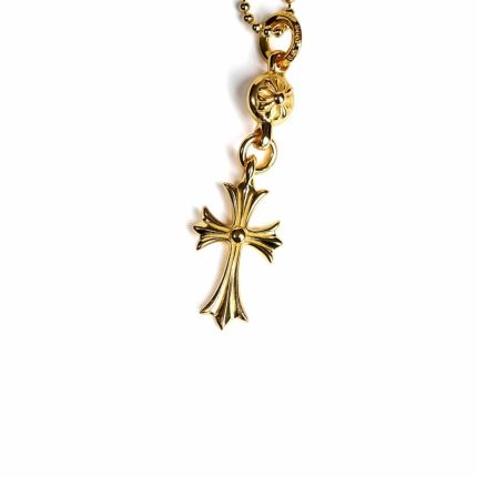 Chrome Hearts Gold Cross Necklace