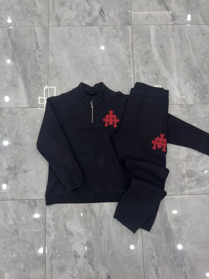 Chrome Hearts Paper Jamb Sweatsuit (1) Chrome Hearts Paper Jamb Sweatsuit