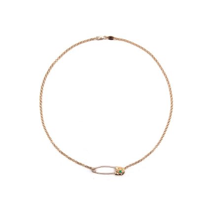 Chrome Hearts Safety Pin Necklace