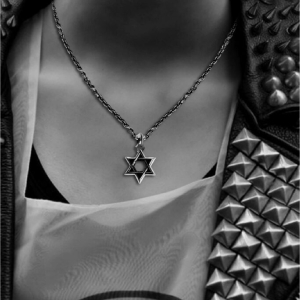 Chrome Hearts Small Star of David Pendant