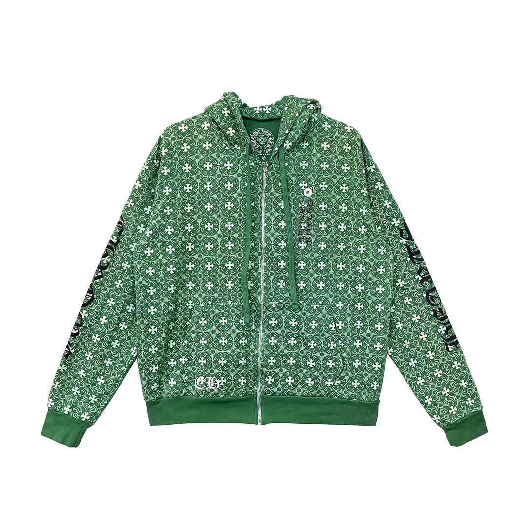 Chrome Hearts Zip Up Hoodie